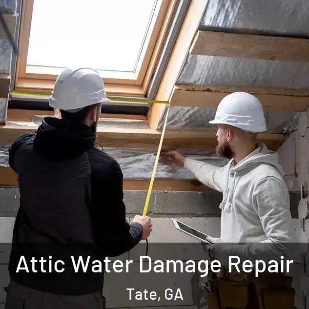  Attic Water Damage Repair Tate, GA
