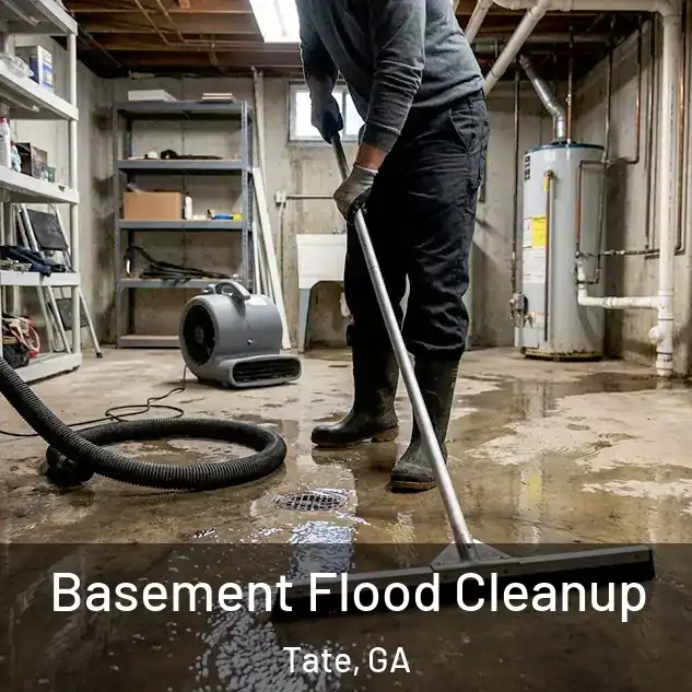  Basement Flood Cleanup Tate, GA