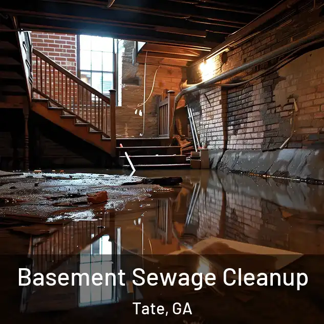  Basement Sewage Cleanup Tate, GA