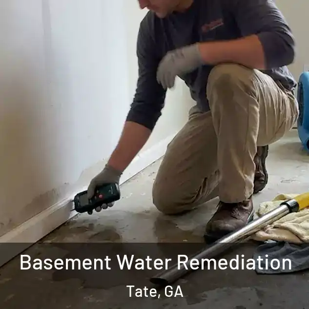  Basement Water Remediation Tate, GA