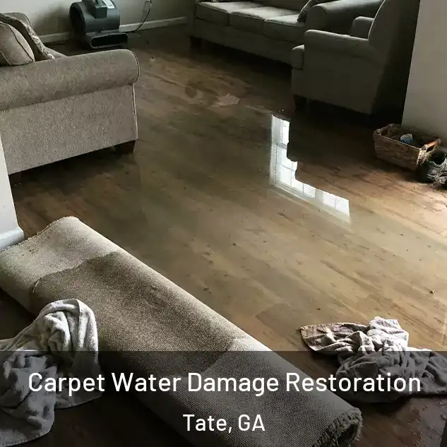  Carpet Water Damage Restoration Tate, GA