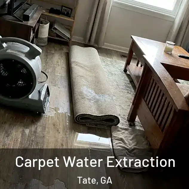  Carpet Water Extraction Tate, GA