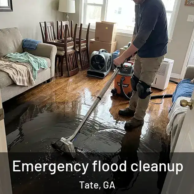  Emergency flood cleanup Tate, GA