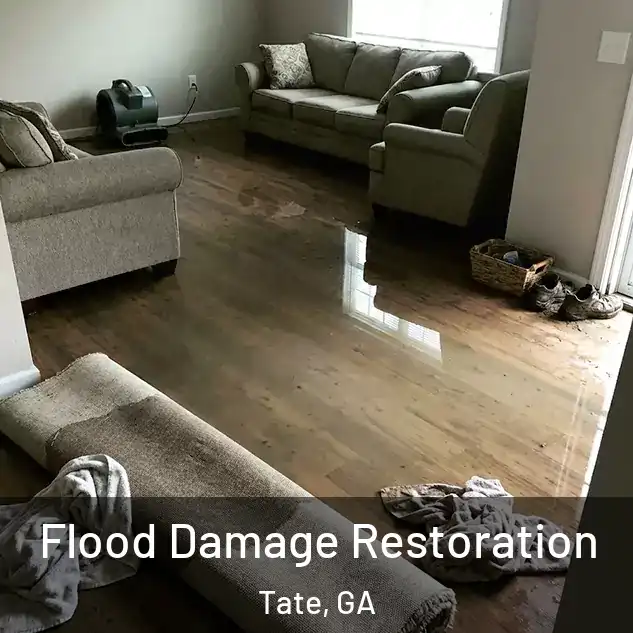  Flood Damage Restoration Tate, GA