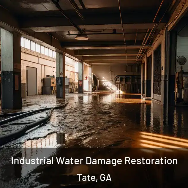  Industrial Water Damage Restoration Tate, GA