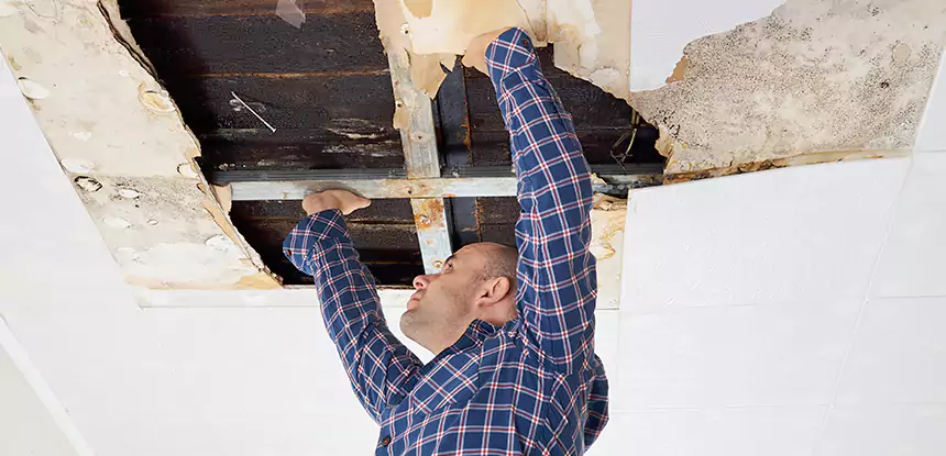 Attic Wood Rot Repair in Tate