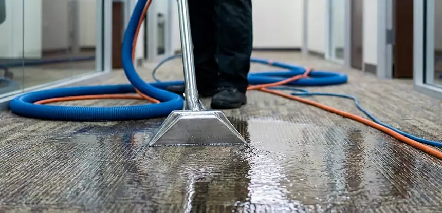 Basement Flooding Carpet Cleanup in Tate
