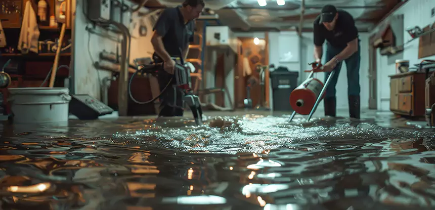 Basement Water Damage Cleanup Tate