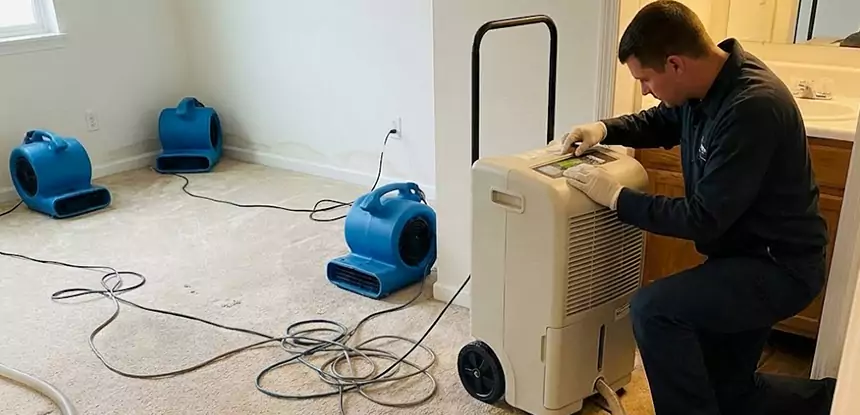 Water Damage Restoration in Tate
