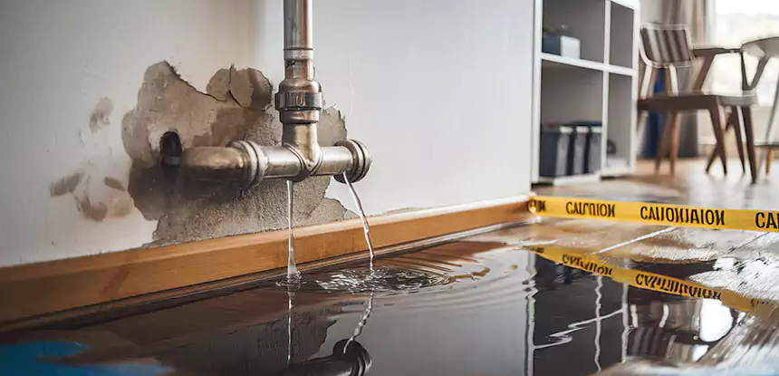 Burst Pipe Cleanup in Tate