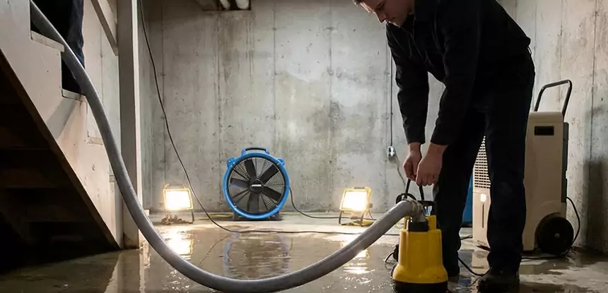 Commercial Water Damage Repair in Tate