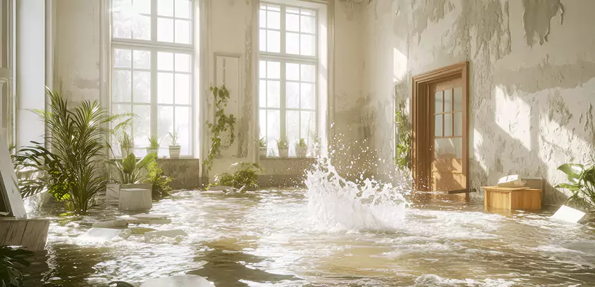 Water and Fire Damage Restoration in Tate