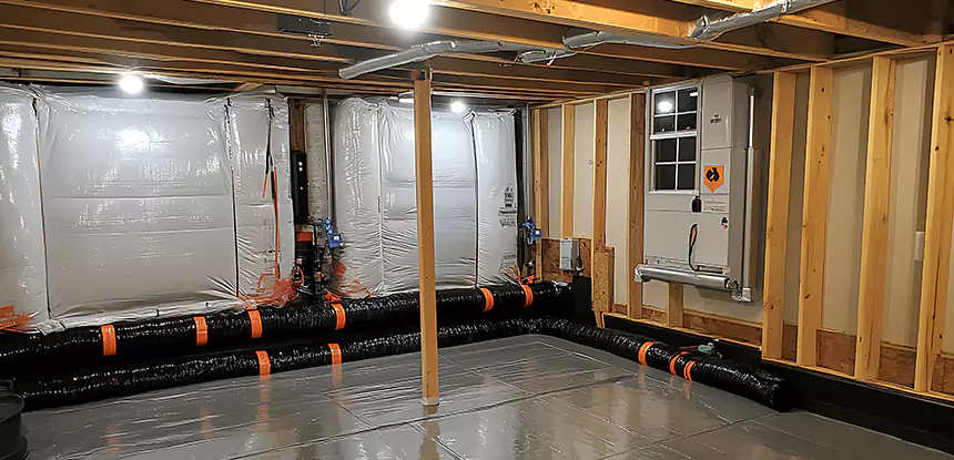 Crawl Space Humidity Control in Tate