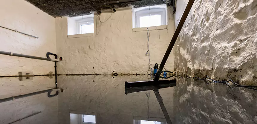 Basement Water Cleanup in Tate