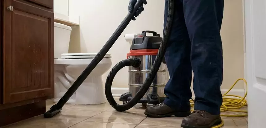 Fix Bathroom Floor Water Damage Tate