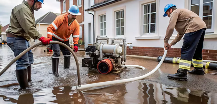 Sewage Spill Cleanup Tate