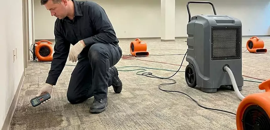 Drying Carpet Padding After Flood in Tate