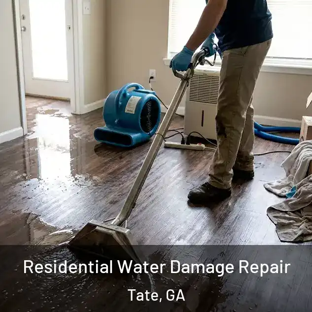  Residential Water Damage Repair Tate, GA