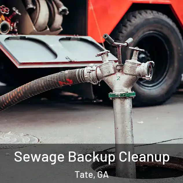  Sewage Backup Cleanup Tate, GA
