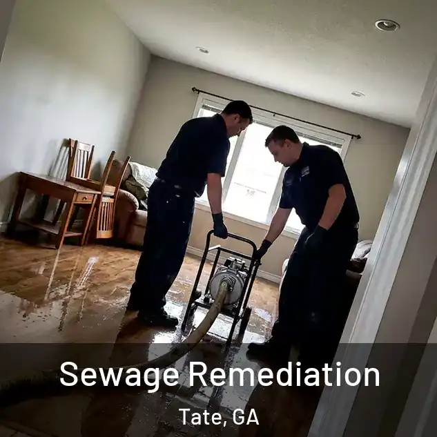  Sewage Remediation Tate, GA