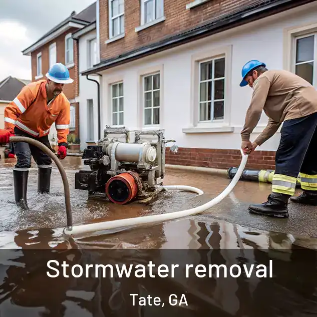  Stormwater removal Tate, GA