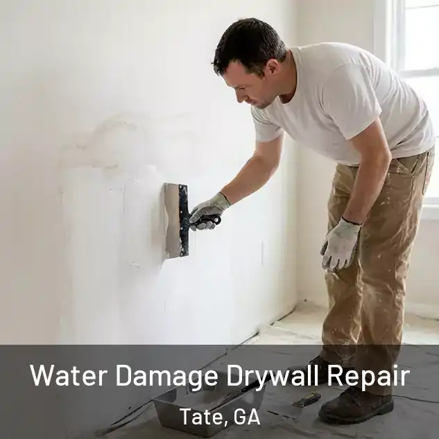  Water Damage Drywall Repair Tate, GA